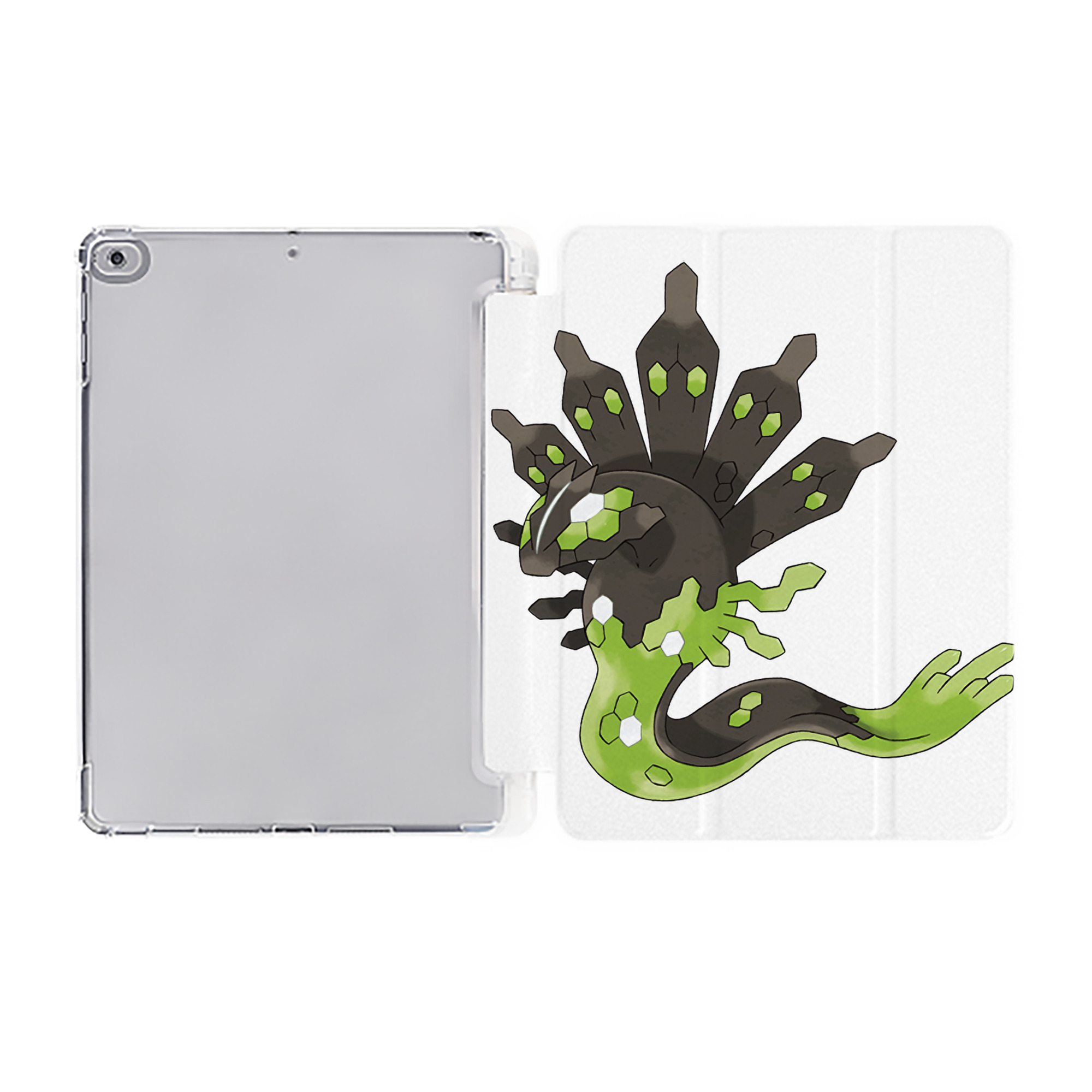 （画像用） ポケットモンスター Pokémon IPad ケース ペン収納付き 三つ折りスタンド PUレザー×シリコン 対応機種9.5/10.5/10.9インチ